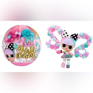 L.O.L. Surprise! Doll with Pink and Blue Hair Beads